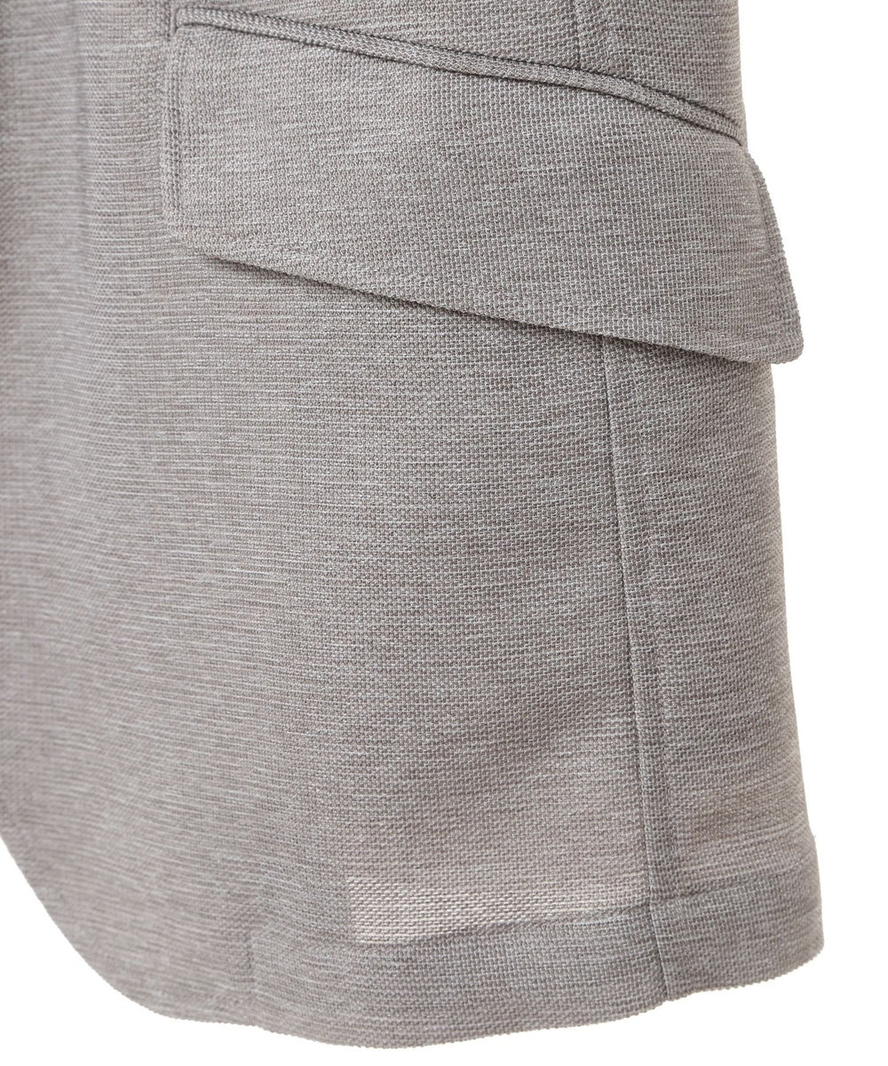 MEN'S BIGI 【ACTIVE TAILOR/アクティブテイラー】カラミメッシュストレッチジャケット ベージュ