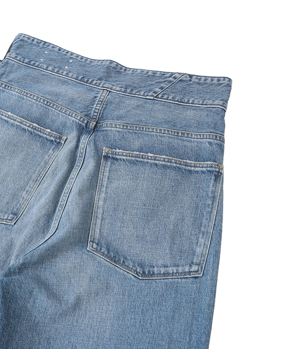 1er Arrondissement ＜upper hights / アッパーハイツ＞“THE LIAM BELT"デニムパンツ ブルー