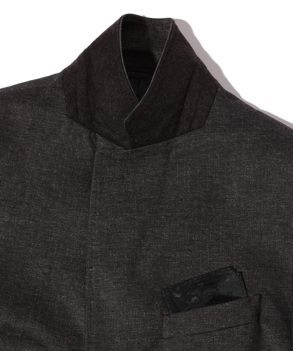 MEN'S BIGI 【ACTIVE TAILOR】エクストラTRジャージプリントテーラードジャケット＜セットアップ・スリーピース対応＞ ブラウン