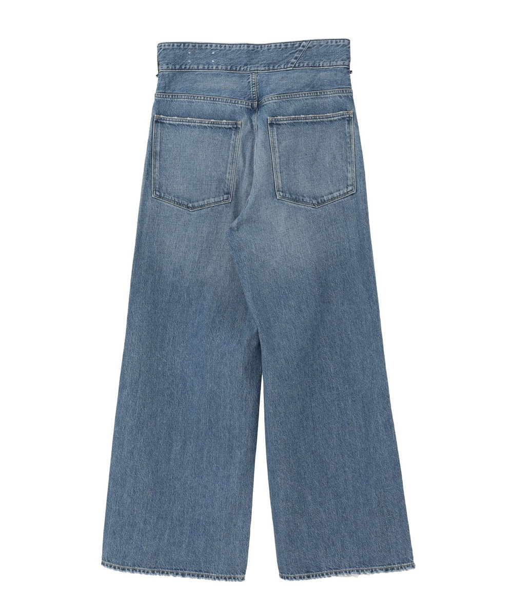1er Arrondissement ＜upper hights / アッパーハイツ＞“THE LIAM BELT"デニムパンツ ブルー