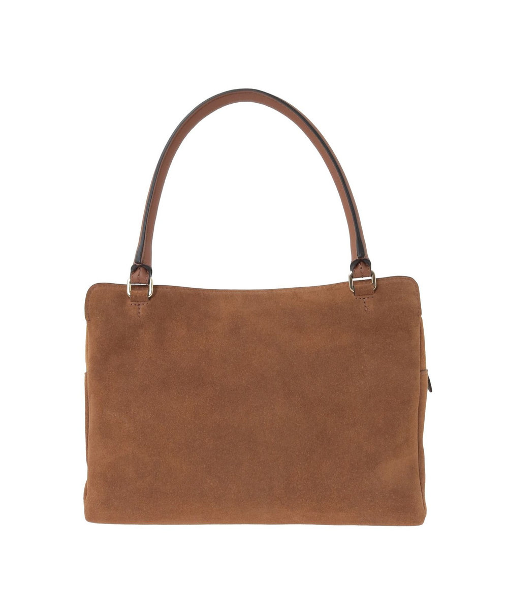 1er Arrondissement ＜LORISTELLA/ロリステッラ＞スエードショルダーバッグ キャメル