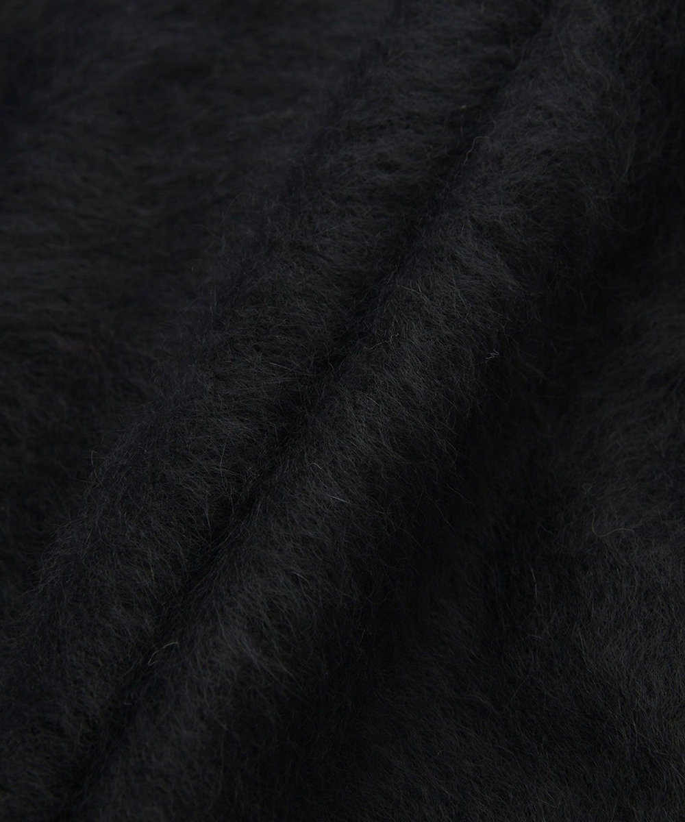 1er Arrondissement 【リニューアル】FOXカシミアカーディガン ブラック