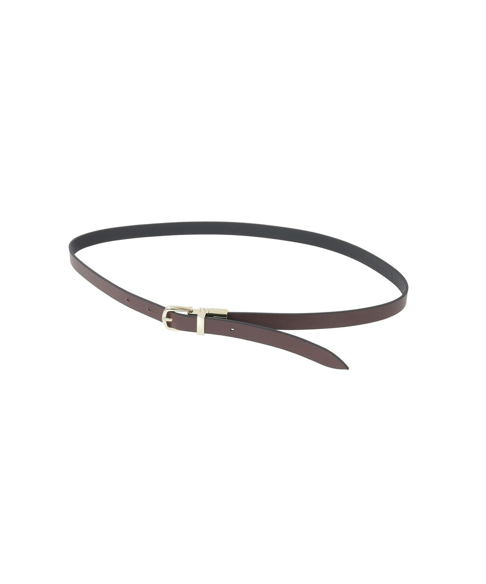 1er Arrondissement ＜LEFIJE (レフィエ)＞“RVC Tresor"ベルト（ブラック×ブラウン） ブラウン