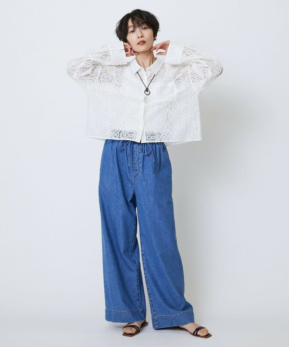 feerique feerique　ソフトデニム ブルー