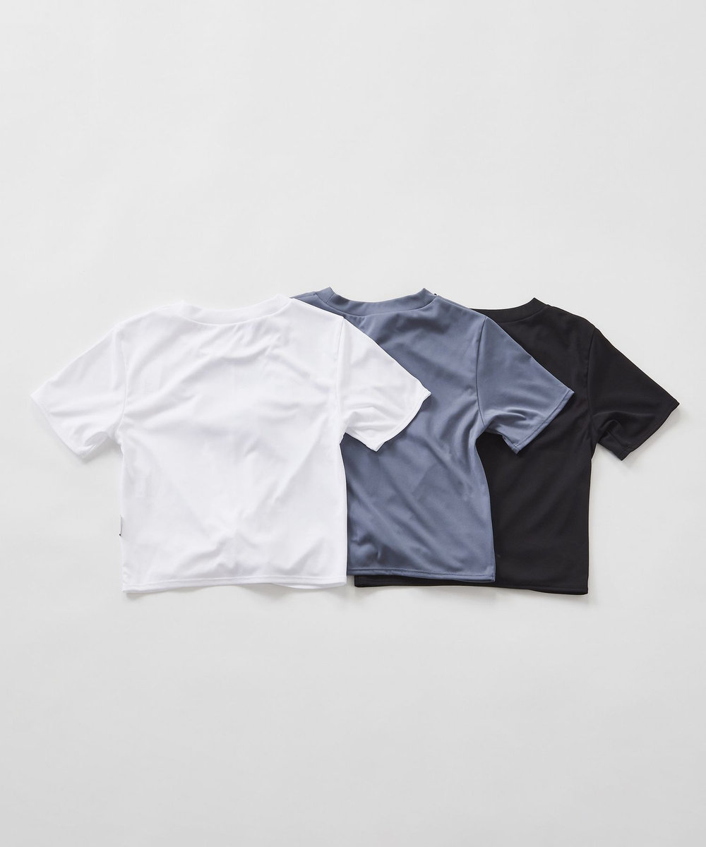 Julier アクティブフローコンパクトTシャツ/UVカット・吸汗速乾・ハイストレッチ ホワイト