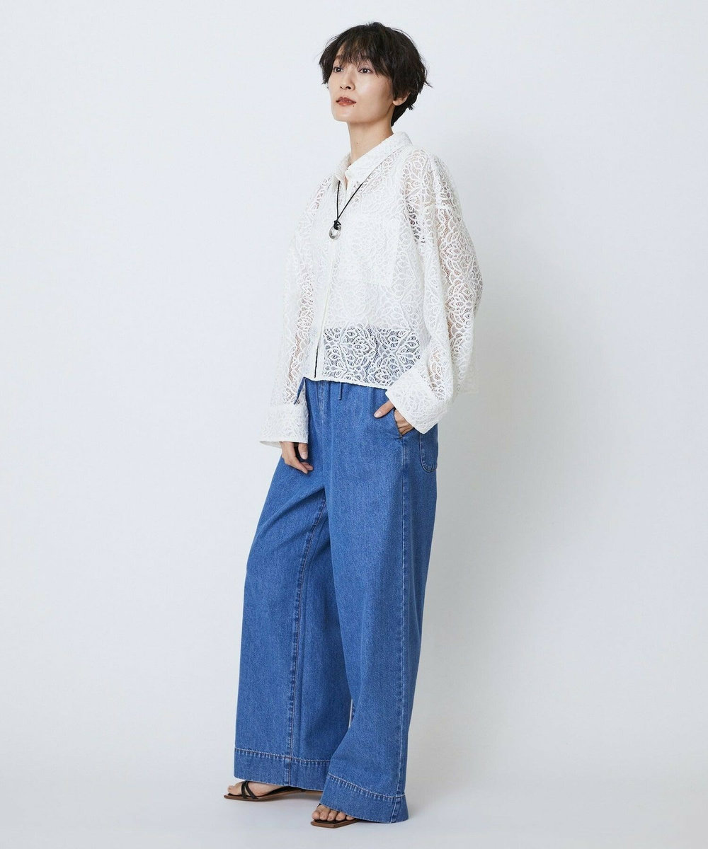 feerique feerique　ソフトデニム ブルー