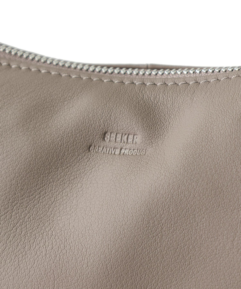 MEN'S BIGI 【SEEKER/シーカー】別注 ソフトレザーショルダーバッグ グレー系その他