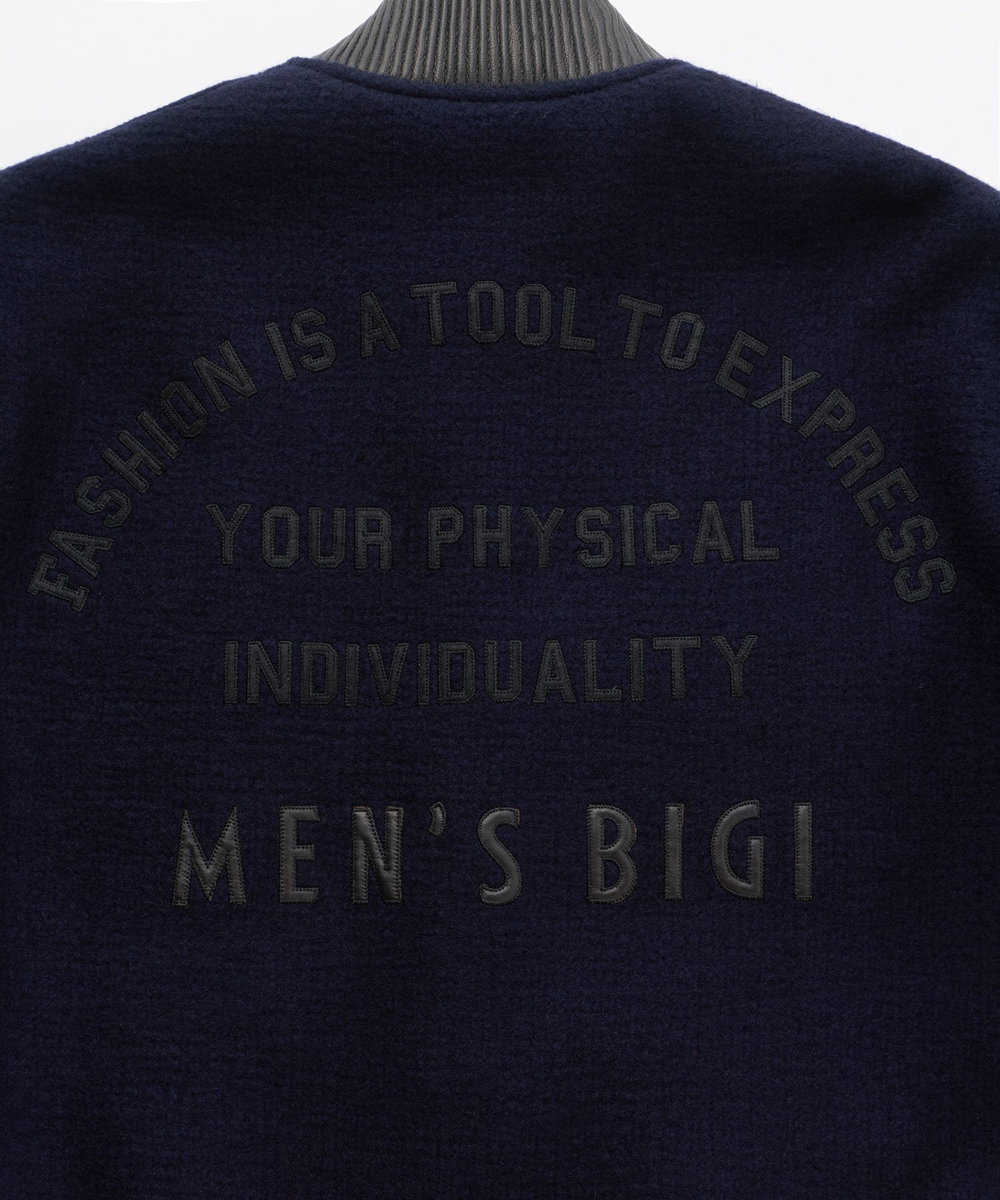 MEN'S BIGI 50th ANNIVERSARY MODEL STADIUM JUMPER ネイビー