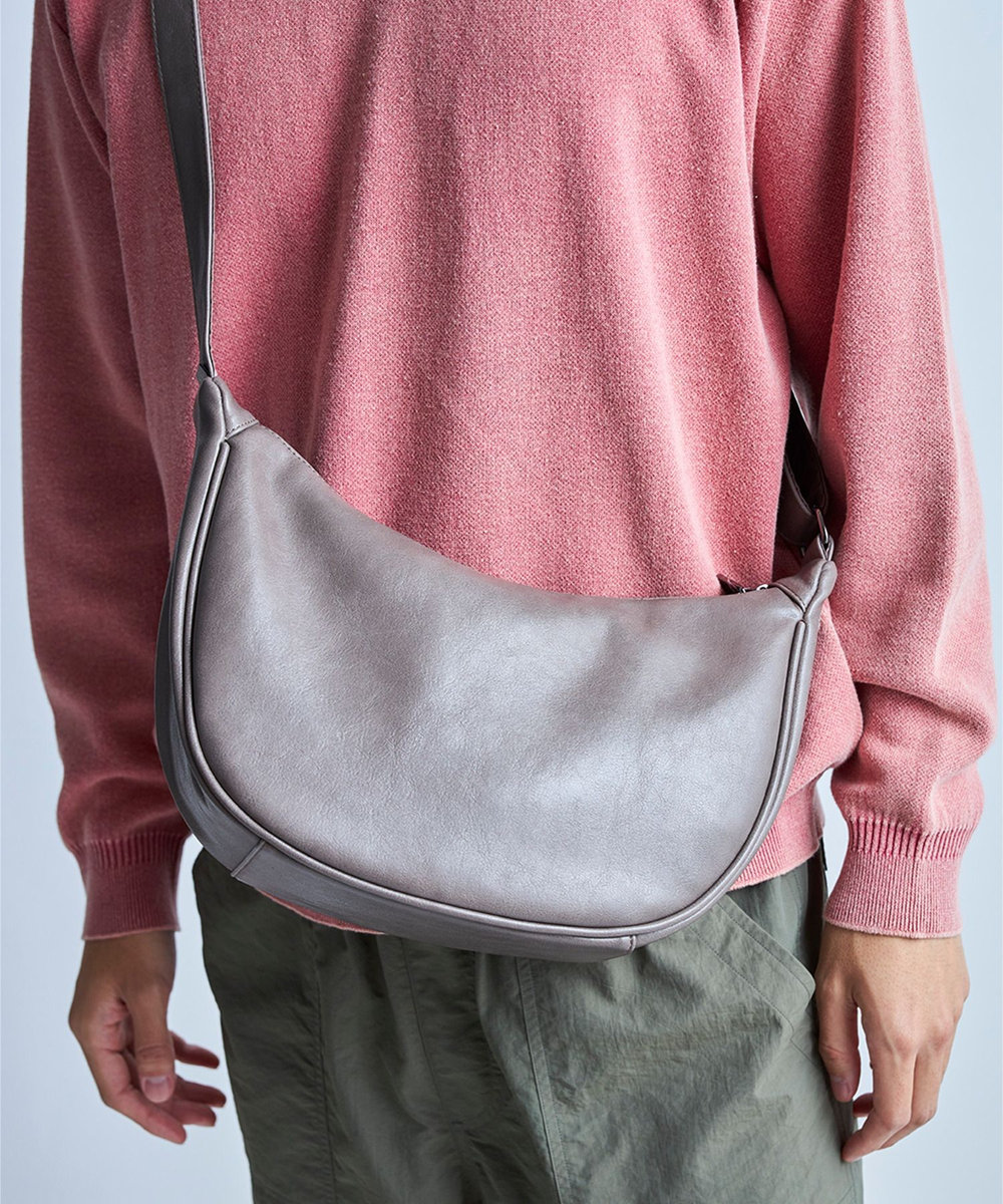 UNION STATION fulcroショルダーバッグアーチS ベージュ