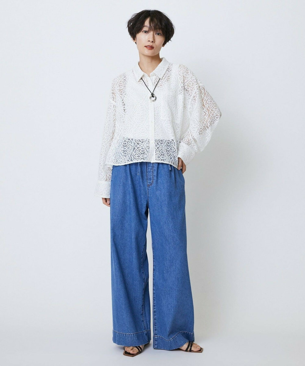 feerique feerique　ソフトデニム ブルー