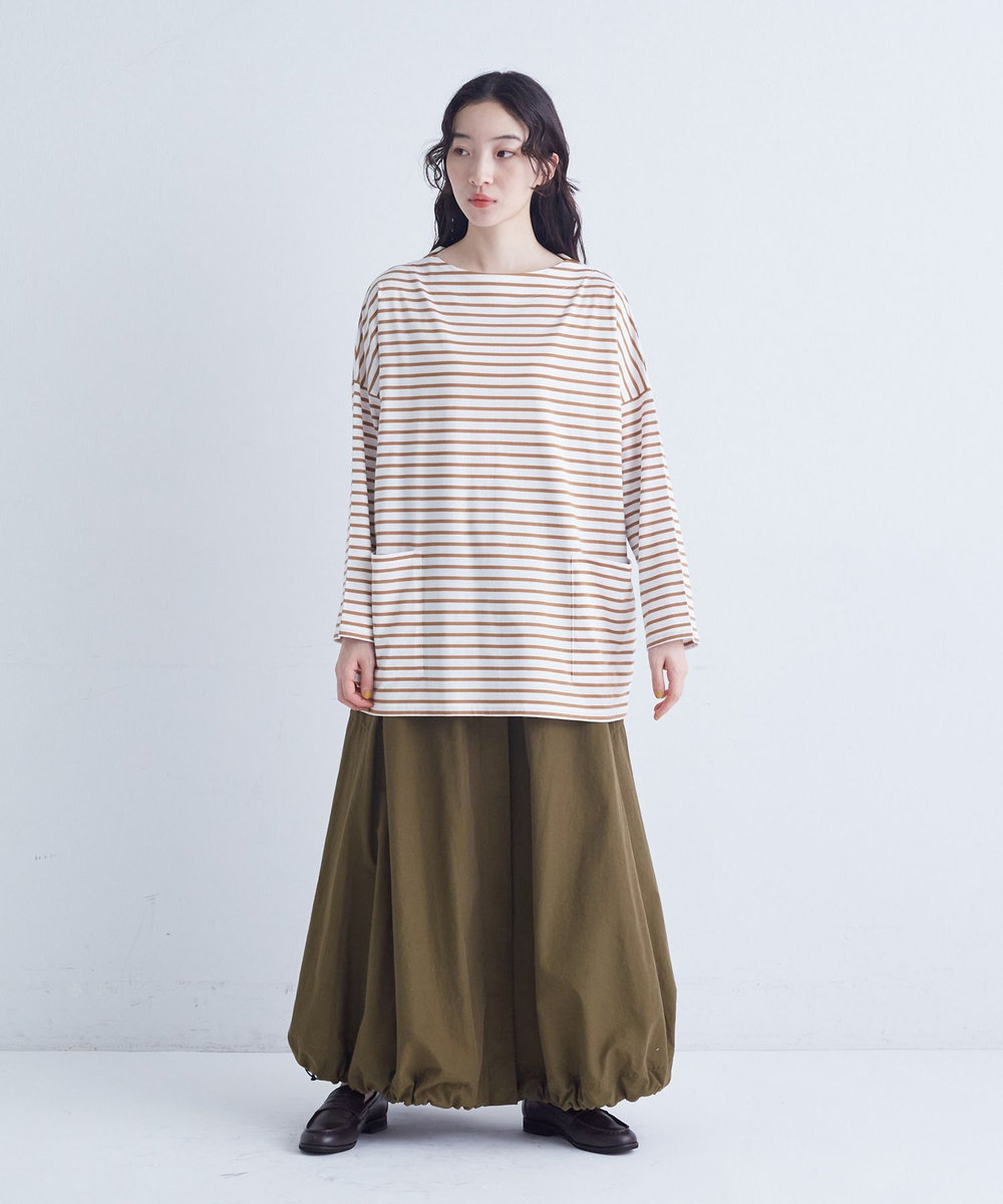 congés payés ADIEU TRISTESSE バスクロングシャツ ホワイト系その他