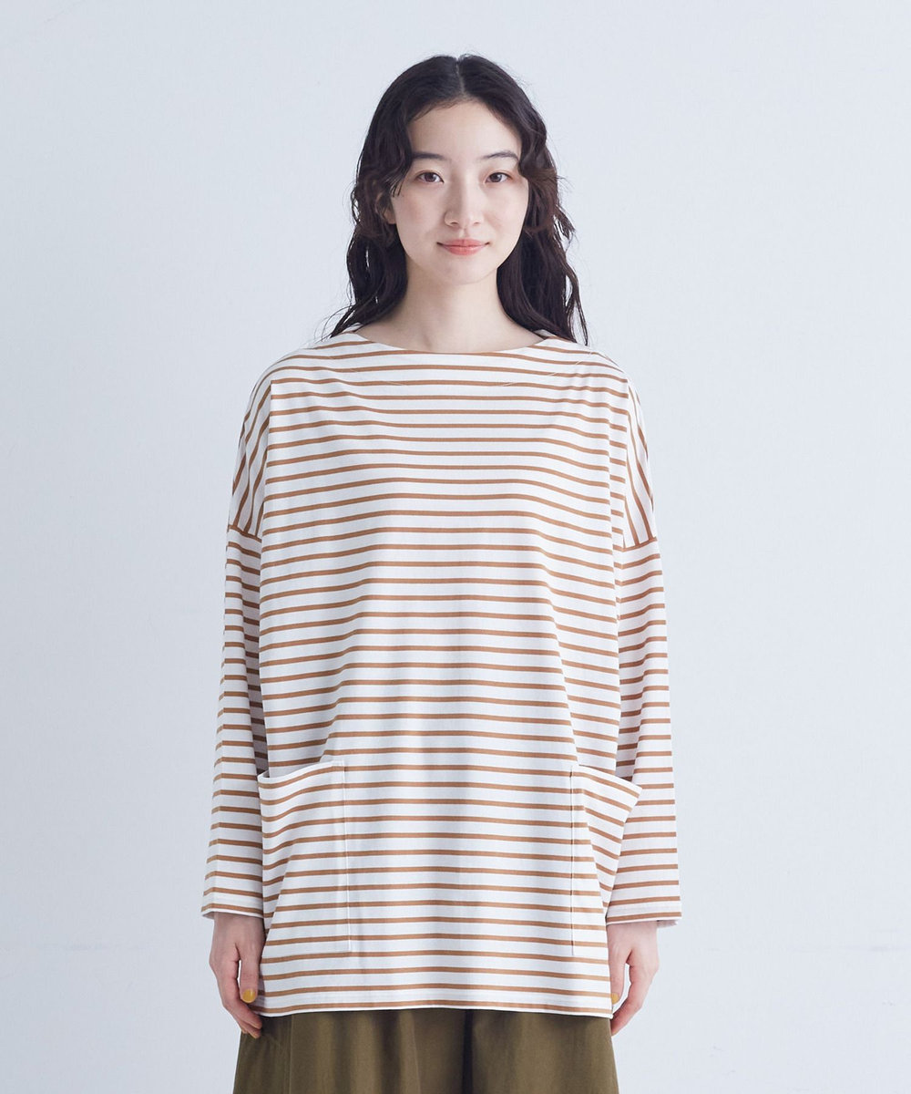 congés payés ADIEU TRISTESSE バスクロングシャツ ホワイト系その他