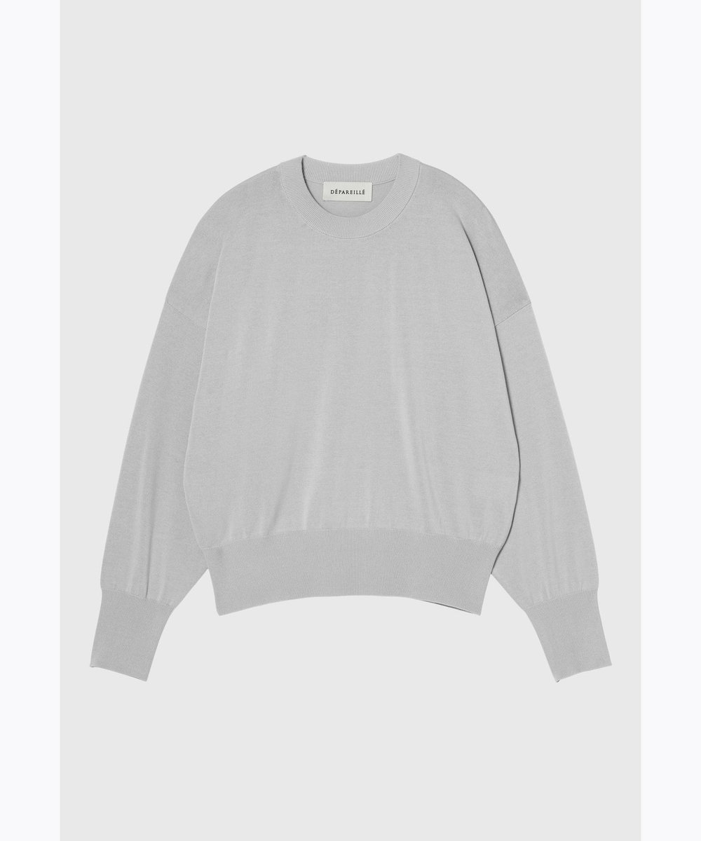 DÉPAREILLÉ CO/SI DOLMAN SLEEVE PULLOVER / CO/SIドルマンスリーブプルオーバー グレー