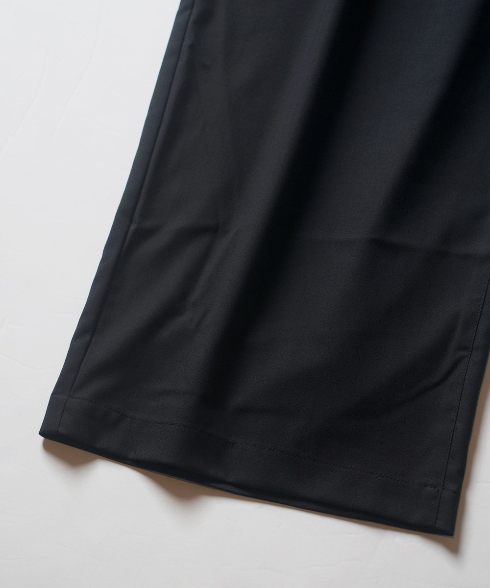 UNION STATION 【AEON MALL Kisogawa Store Bespoke products】ワイドイージーパンツ ブラック