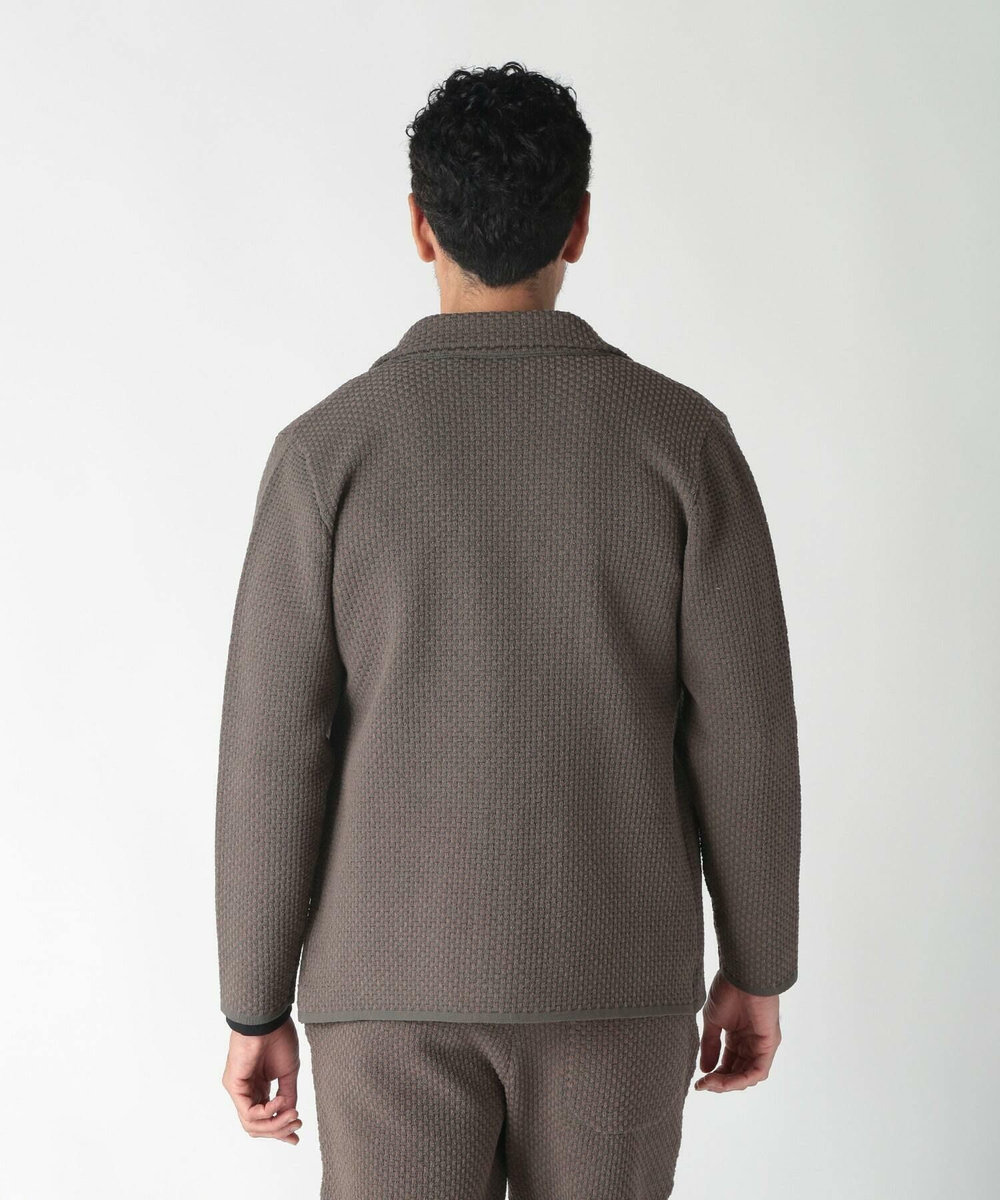 MEN'S BIGI 【ACTIVE TAILOR】モール混ニットジャケット カーキ
