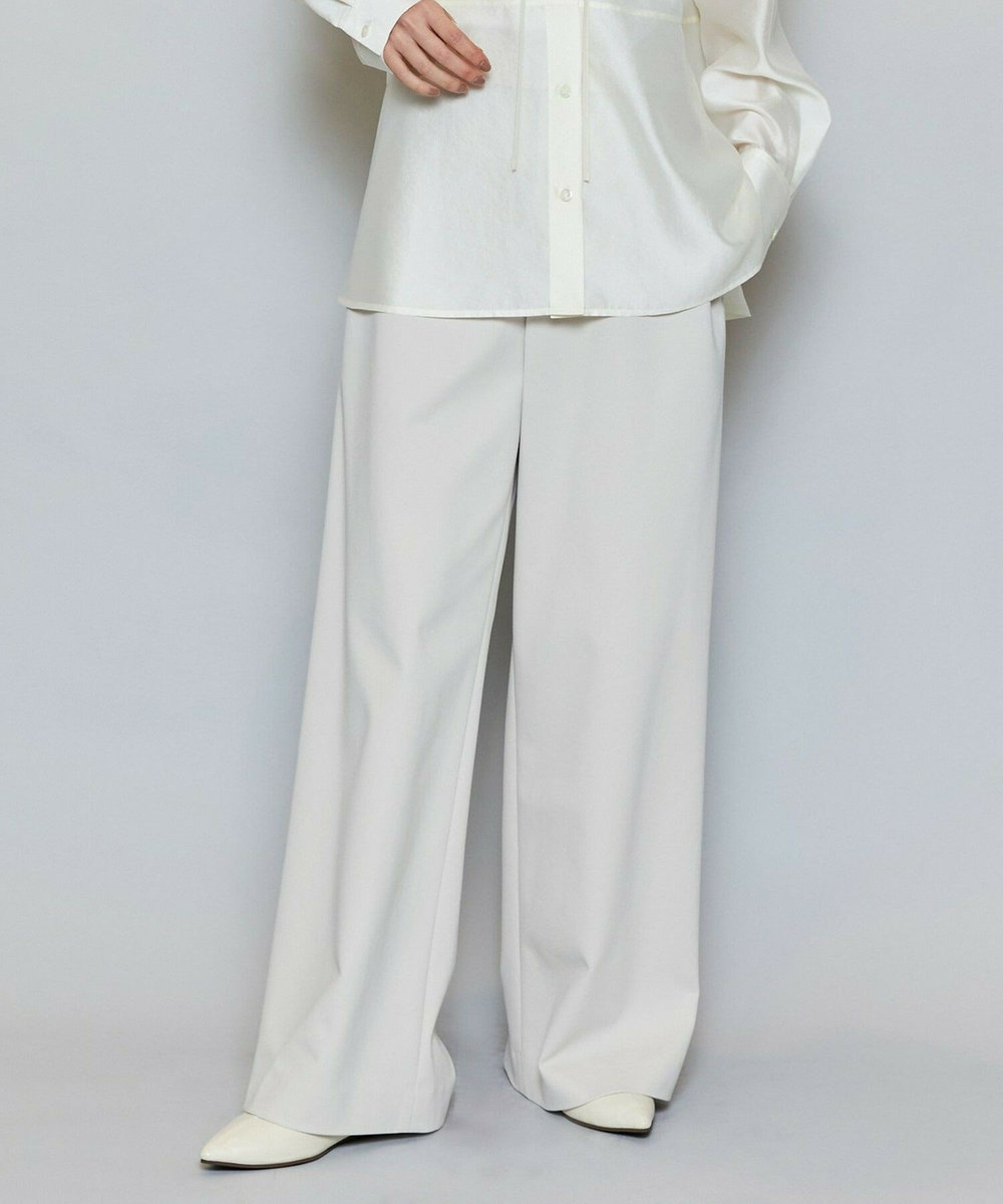 MOGA P/Cポンチワイドパンツ［セットアップ可能］ ベージュ