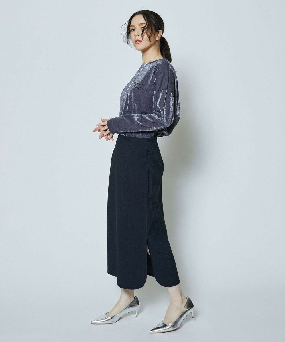 feerique キルトラーレヘムラインスカート ブラック
