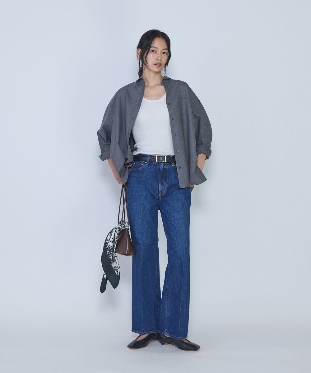 1er Arrondissement ＜NEEDBY heritage/ニードバイ ヘリテージ＞"ANNIE"デニムパンツ ブルー