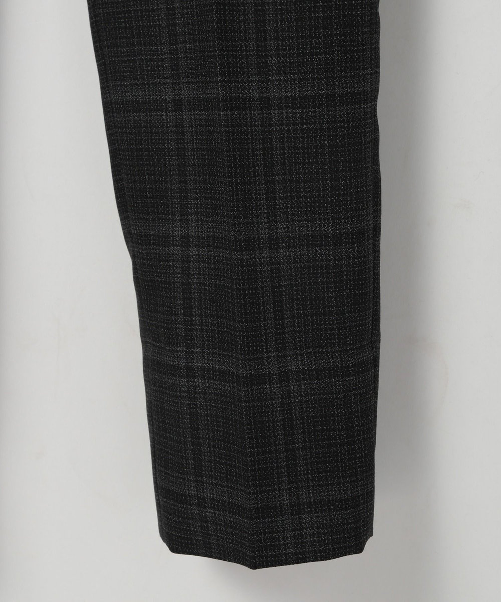 MEN'S BIGI 【ACTIVE TAILOR】ホップサックチェックパンツ グレー
