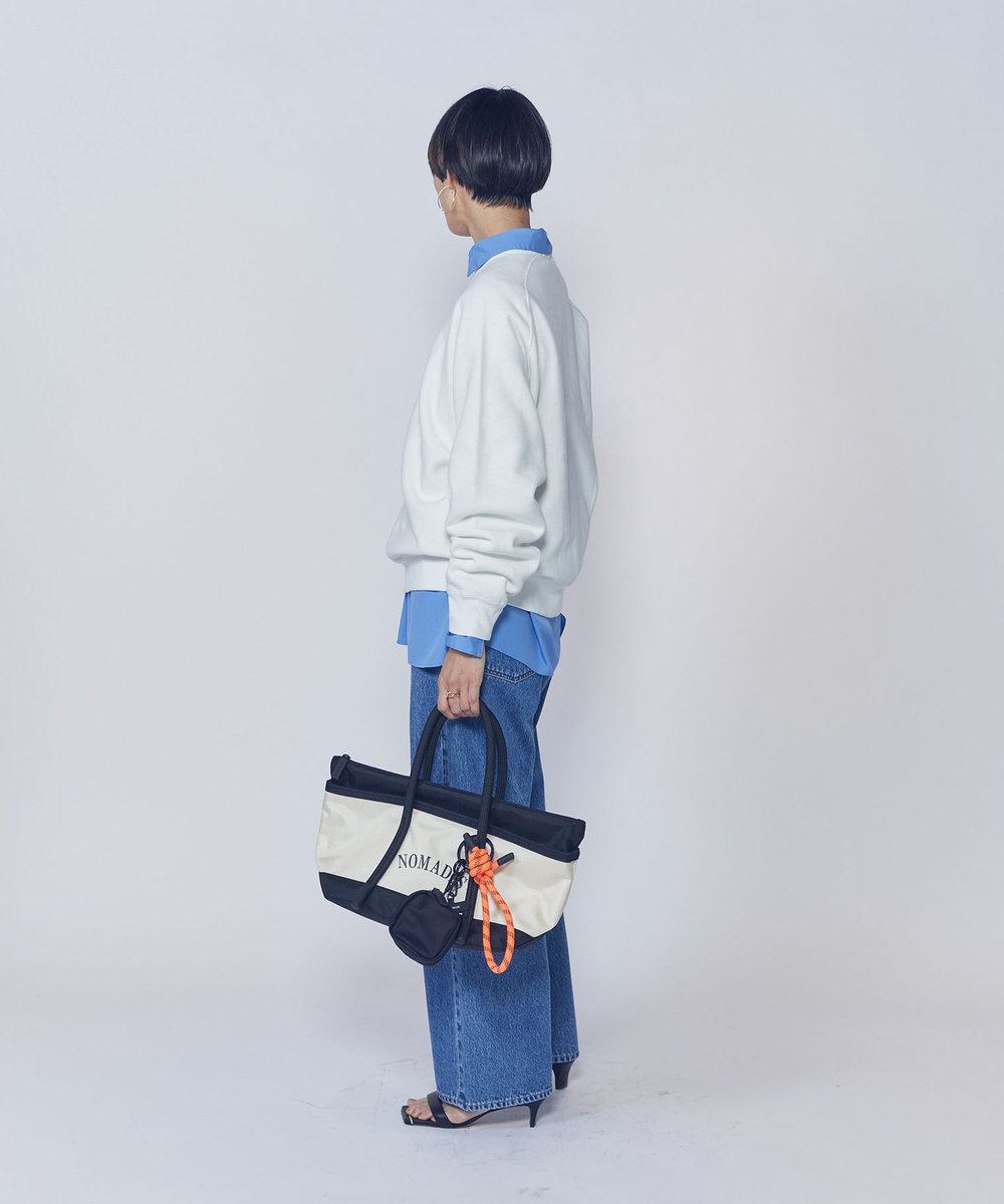 1er Arrondissement 【WEB限定】＜REMI RELIEF(レミ レリーフ)＞裏起毛スウェット オフホワイト