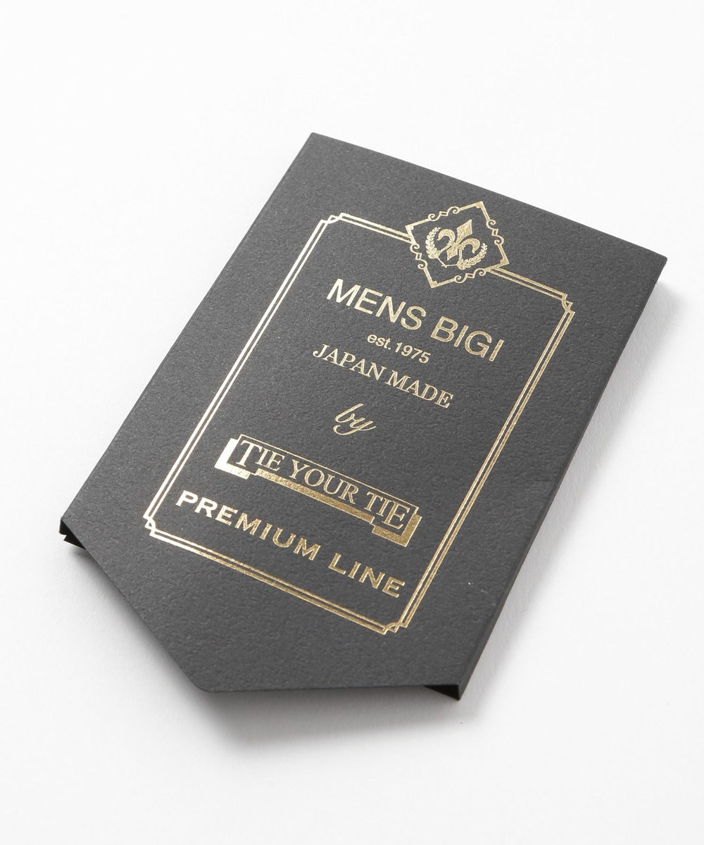 MEN'S BIGI 【TIE YOUR TIE(タイユアタイ)】ヴィンテージペイズリー柄ネクタイ ネイビー