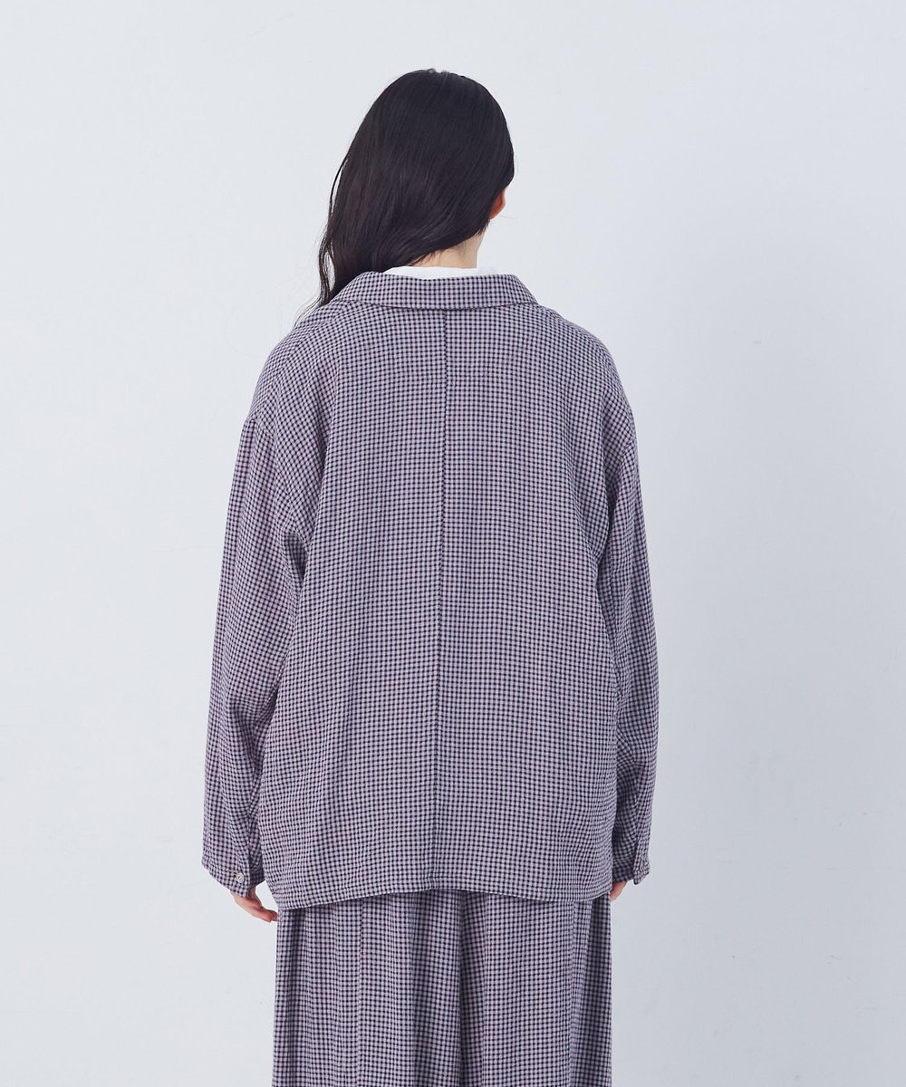congés payés ADIEU TRISTESSE 【FAVE】シャーリングシャツジャケット グレー系その他