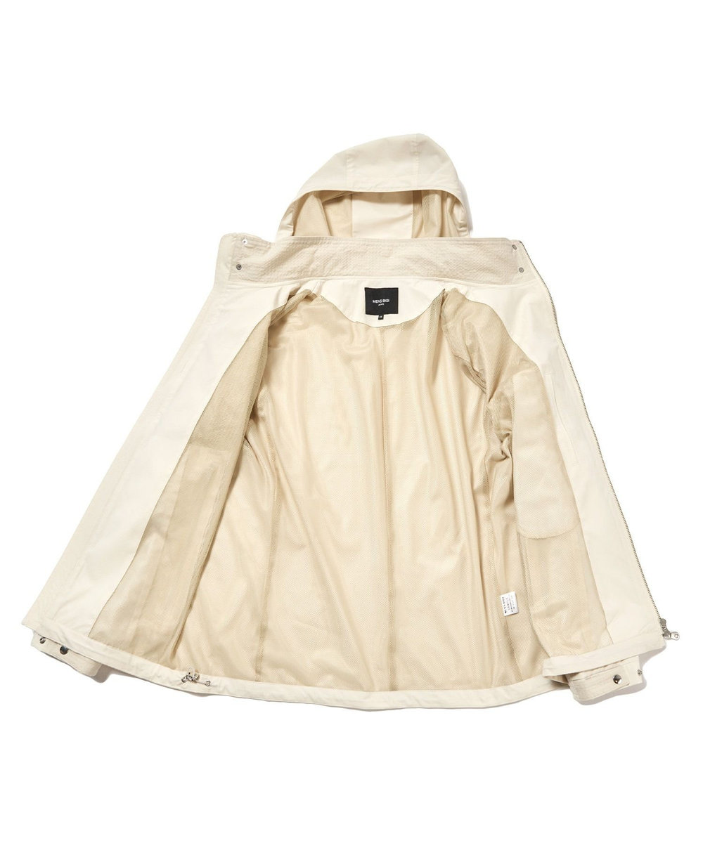 MEN'S BIGI シャドーチェックドビーコンビブルゾン ベージュ