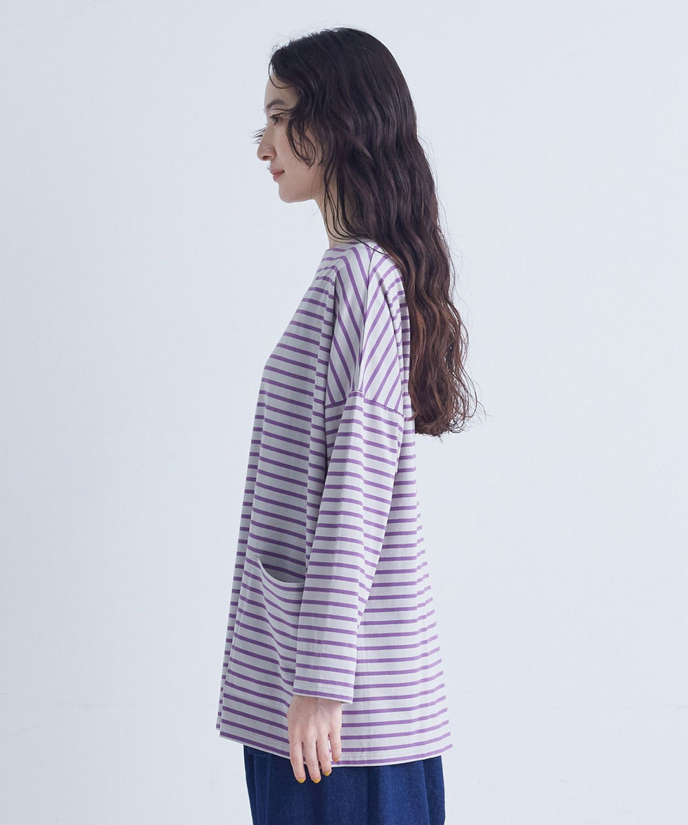congés payés ADIEU TRISTESSE バスクロングシャツ グレー系その他