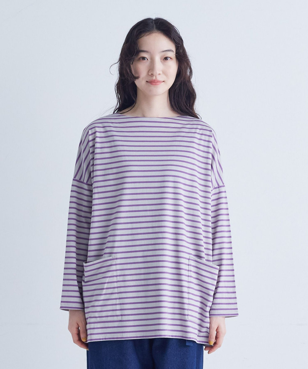 congés payés ADIEU TRISTESSE バスクロングシャツ グレー系その他