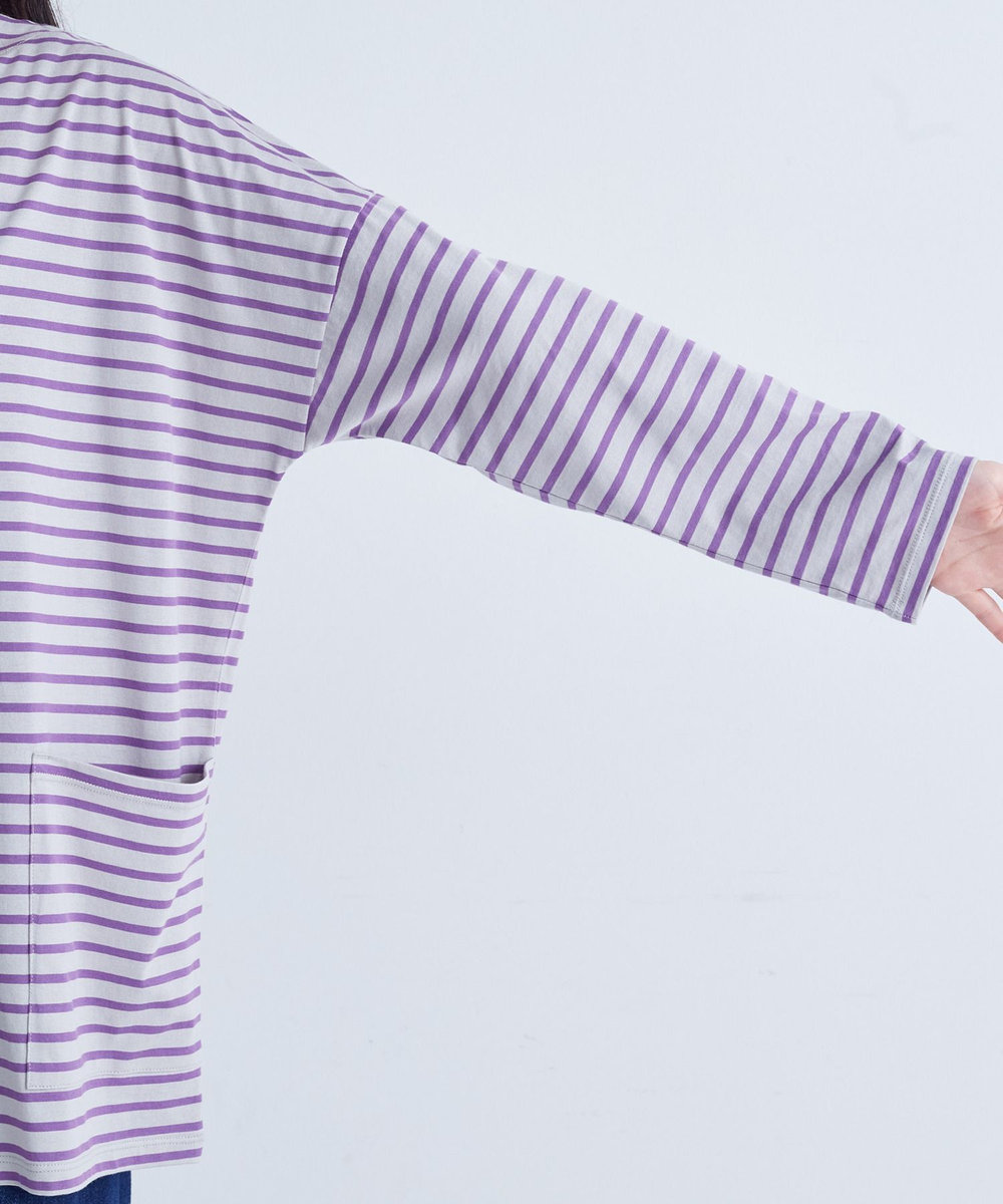 congés payés ADIEU TRISTESSE バスクロングシャツ グレー系その他