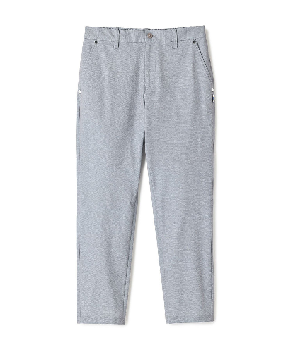 UNION STATION ドットメッシュプリントパンツ＜ストレッチ・軽量・ハンドウォッシャブル・通気性＞ ライトグレー