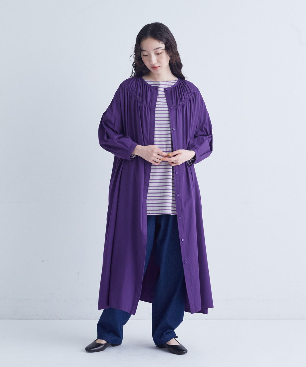 congés payés ADIEU TRISTESSE バスクロングシャツ グレー系その他