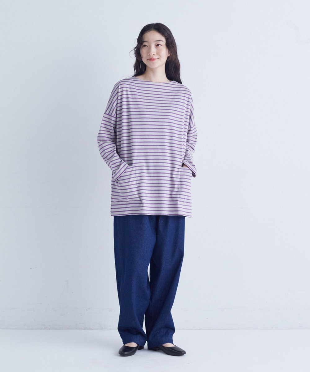 congés payés ADIEU TRISTESSE バスクロングシャツ グレー系その他