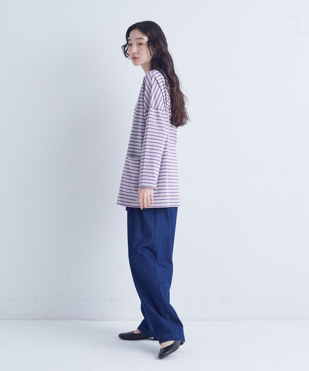 congés payés ADIEU TRISTESSE バスクロングシャツ グレー系その他