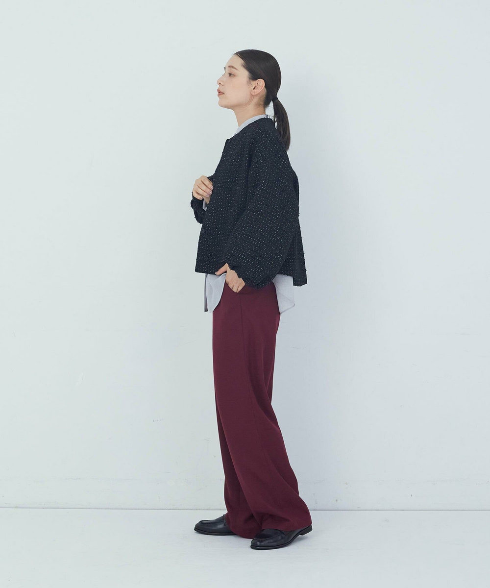 ADIEU TRISTESSE バルーンスリーブジャケット ブラック系その他