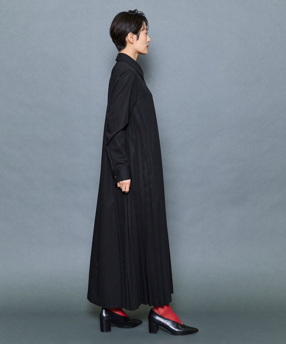 MOGA Collection MOGA Collection コットンラチネワンピース ブラック