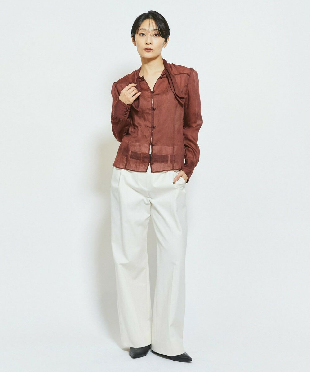 MOGA Collection MOGA Collection ソルベブラウス ボルドー