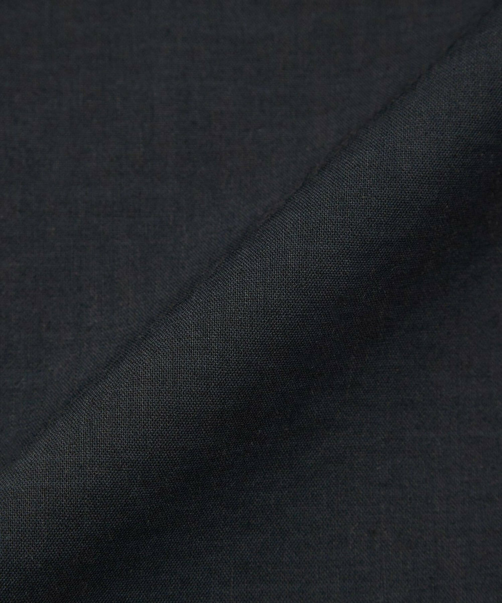 L'EQUIPE ［eclat 2026年5月号掲載商品］クリスピーリネンストレッチキュロットパンツ ネイビー