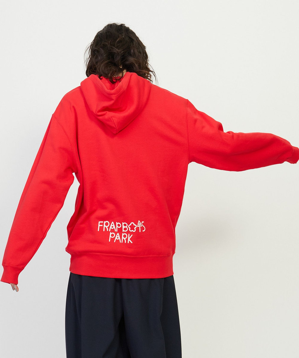 FRAPBOIS パーキーパーカー レッド