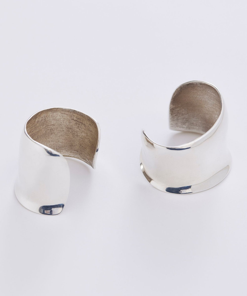 unbilanc ＜JOAQUIN BERAO＞Bangle FLORA SV 01 Mサイズ シルバー