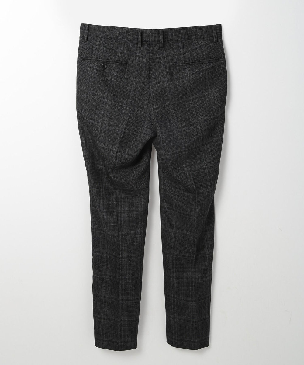 MEN'S BIGI 【ACTIVE TAILOR】ホップサックチェックパンツ グレー