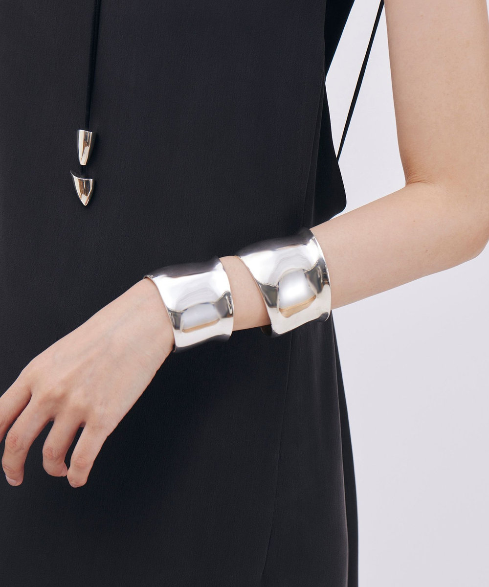 unbilanc ＜JOAQUIN BERAO＞Bangle FLORA SV 01 Mサイズ シルバー