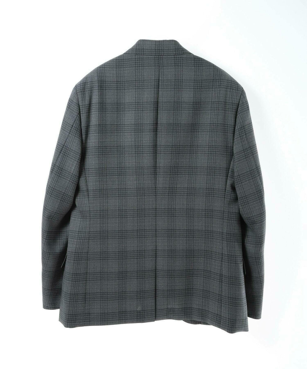MEN'S BIGI ミックスヤーンブッチャーチェックジャケット グレー