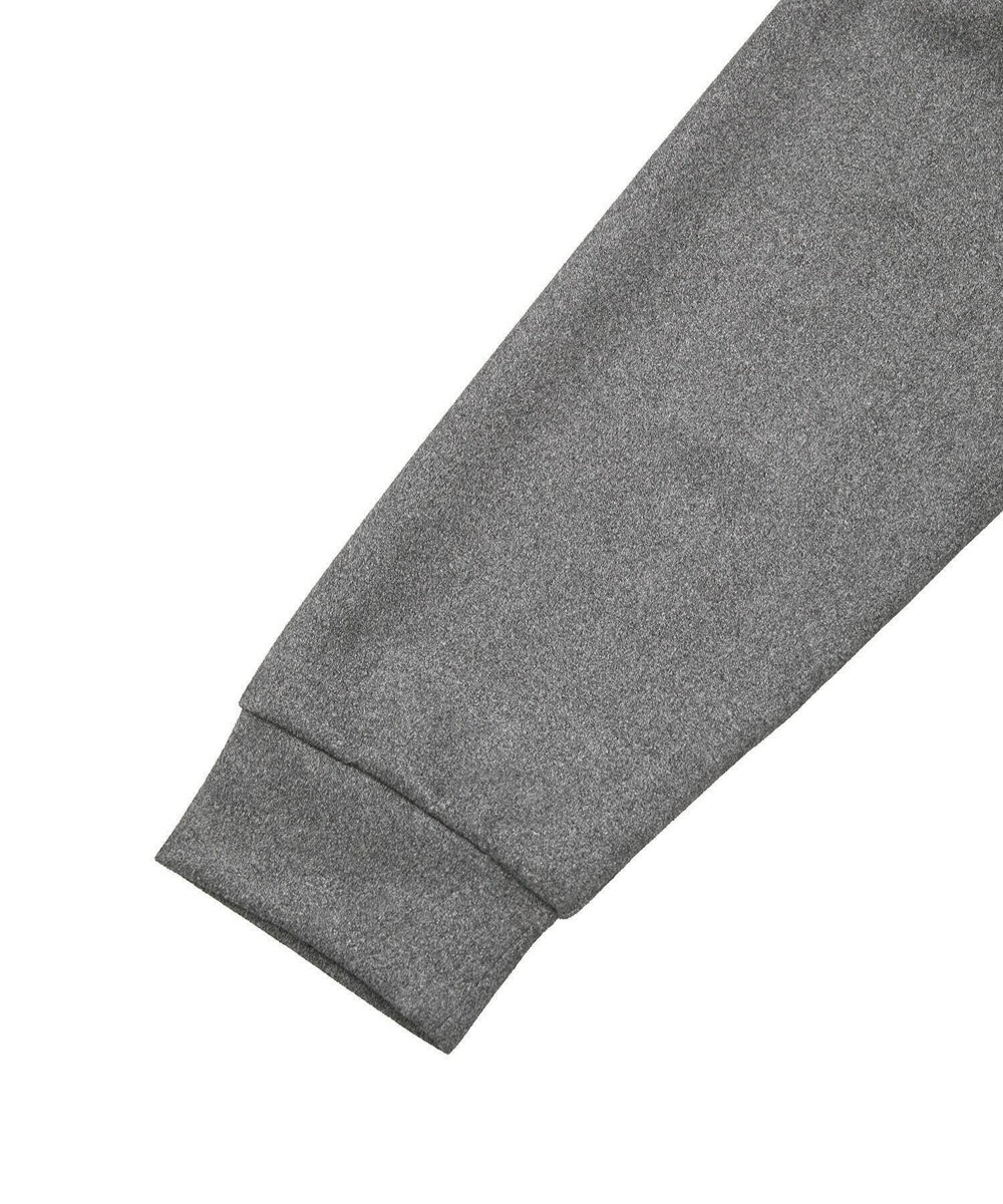 MEN'S BIGI スエードフェイクレイヤードプルオーバー グレー
