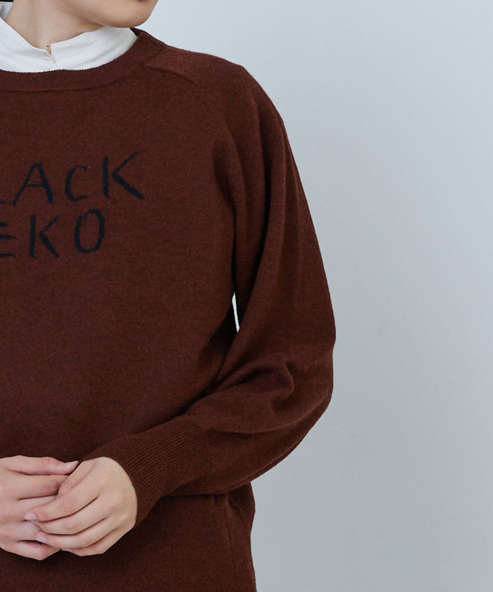 LOISIR アーティストコラボ：LOISIR×TORANEKOBONBONインターシャニットプルオーバー レッド系その他