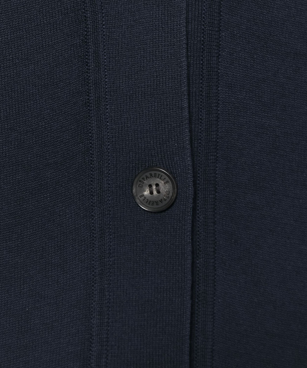 DÉPAREILLÉ COTTON SILK CARDIGAN / コットンシルクカーディガン ネイビー