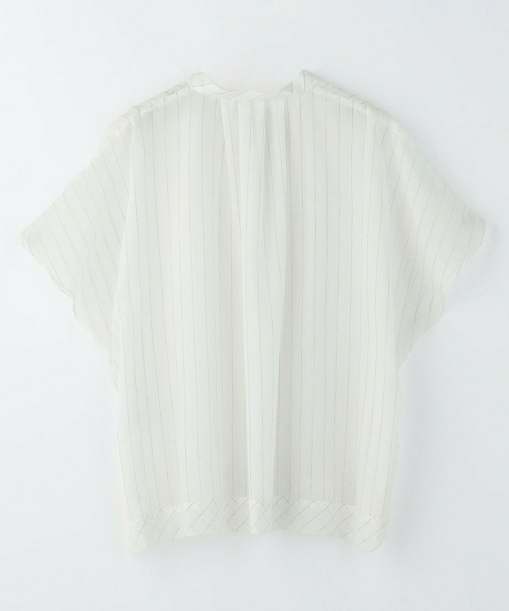 feerique feerique 強撚TCボイルシアーローンブラウス オフホワイト