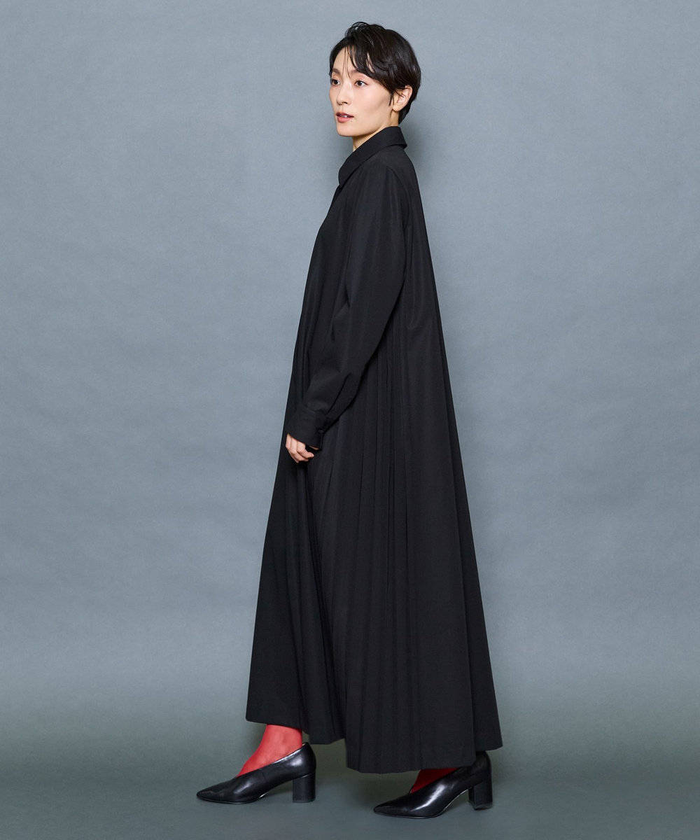 MOGA Collection MOGA Collection コットンラチネワンピース ブラック