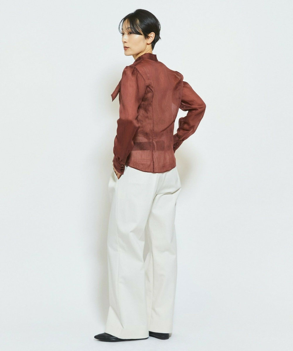MOGA Collection MOGA Collection ソルベブラウス ボルドー
