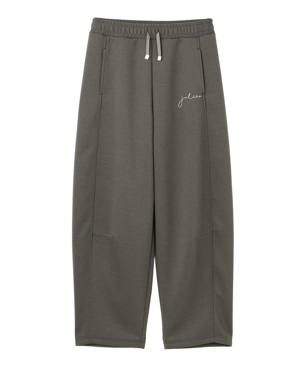 Julier ダブルエアーバレルレッグパンツ［エコ］ カーキ